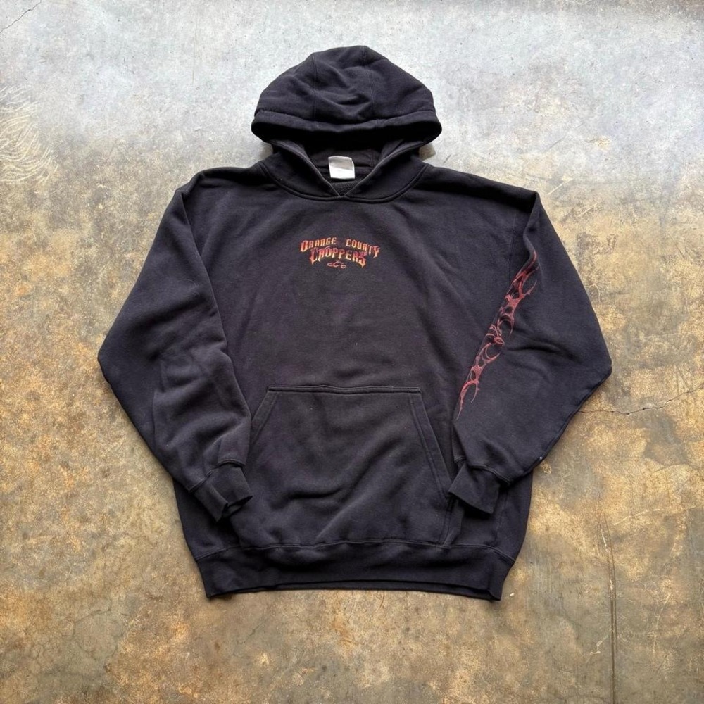 Vintage 90s Faded Choppers Harley‎ Sweatshirt